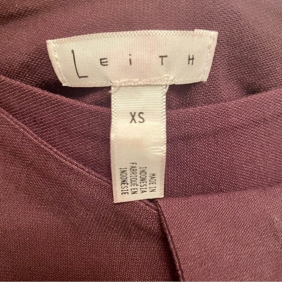 Sale‼️Leith burgundy wide leg pants - Picture 4 of 8